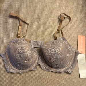 NWT ThirdLove 24/7 Memory Foam Lace Balconette